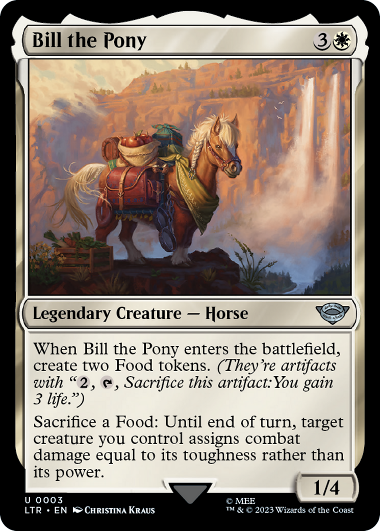 Bill the Pony [The Lord of the Rings: Tales of Middle-Earth] | Boutique FDB TCG