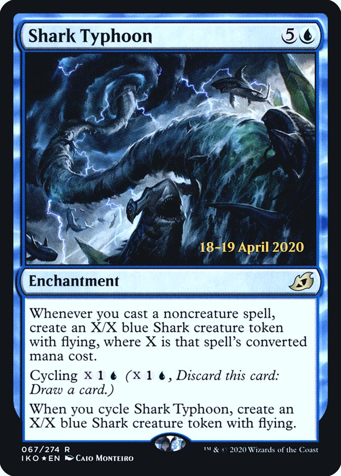 Shark Typhoon [Ikoria: Lair of Behemoths Prerelease Promos] | Boutique FDB TCG