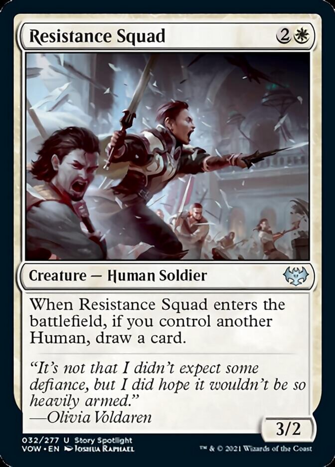 Resistance Squad [Innistrad: Crimson Vow] | Boutique FDB TCG