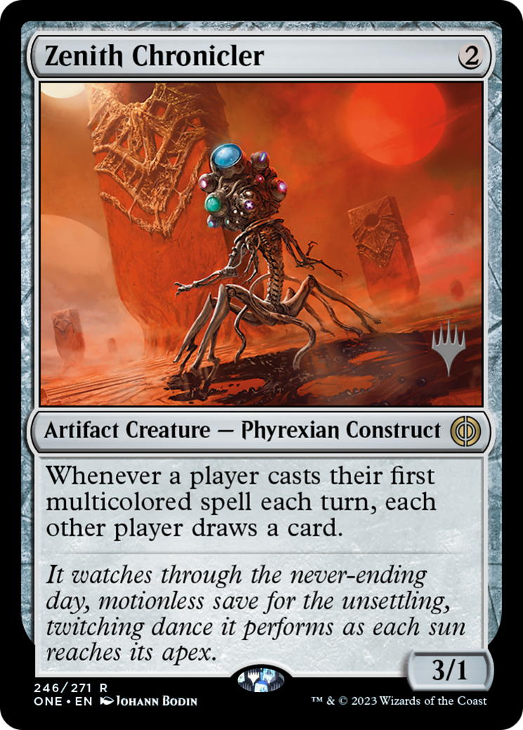 Zenith Chronicler (Promo Pack) [Phyrexia: All Will Be One Promos] | Boutique FDB TCG