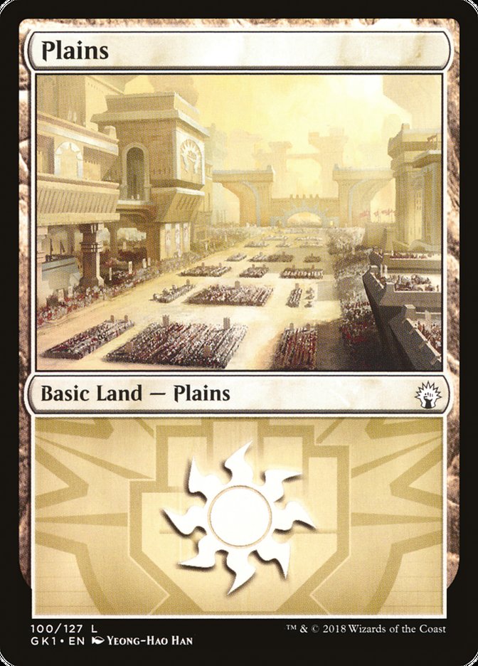 Plains (100) [Guilds of Ravnica Guild Kit] | Boutique FDB TCG