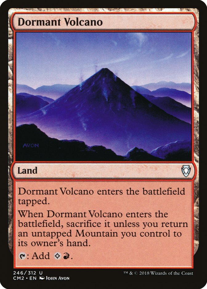 Dormant Volcano [Commander Anthology Volume II] | Boutique FDB TCG