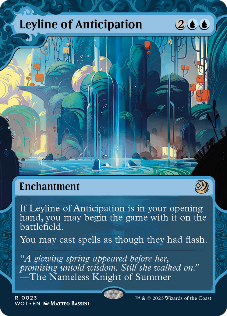 Leyline of Anticipation [Wilds of Eldraine: Enchanting Tales] | Boutique FDB TCG