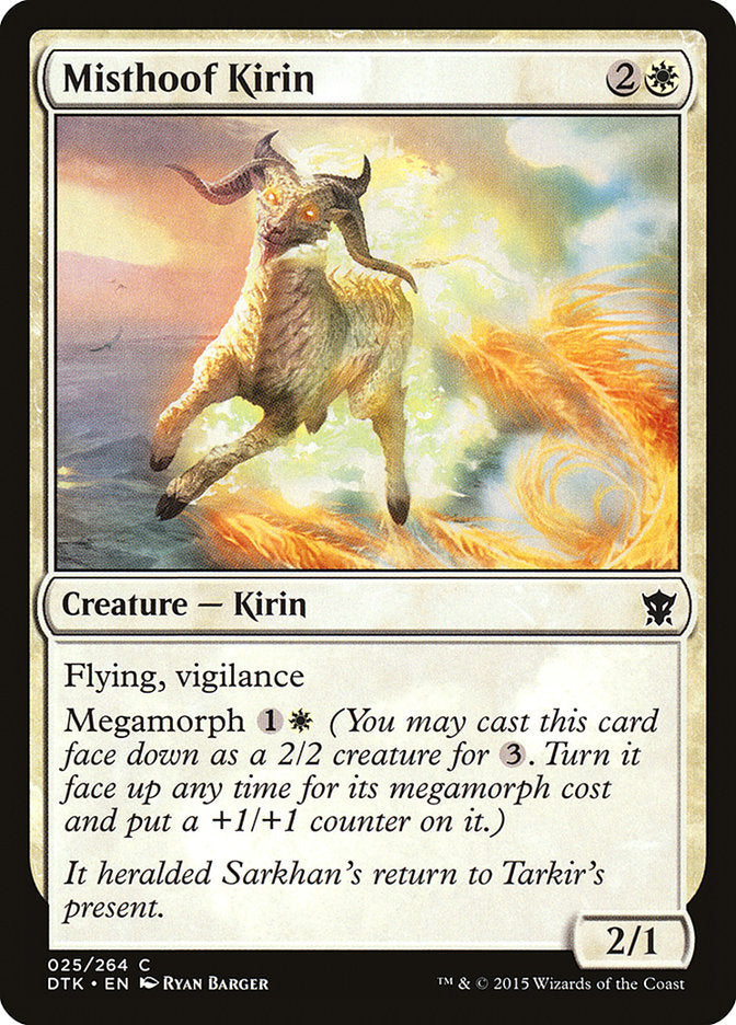 Misthoof Kirin [Dragons of Tarkir] | Boutique FDB TCG