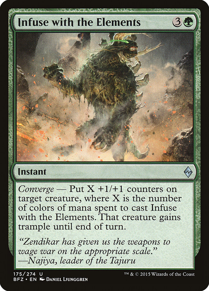 Infuse with the Elements [Battle for Zendikar] | Boutique FDB TCG