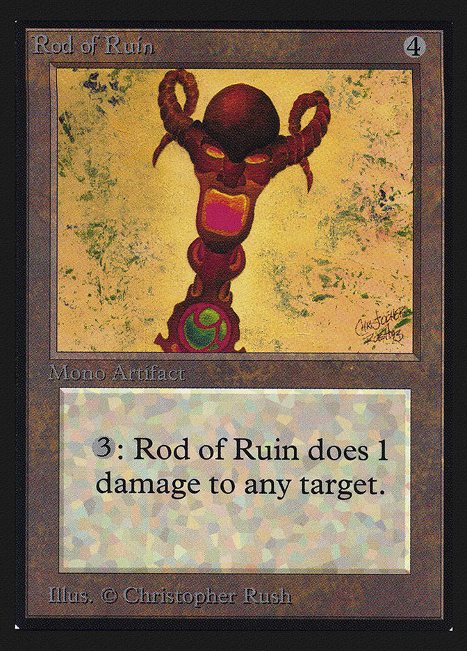 Rod of Ruin [Collectors' Edition] | Boutique FDB TCG