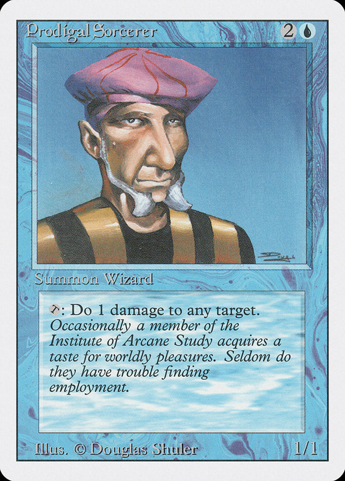 Prodigal Sorcerer [Revised Edition] | Boutique FDB TCG