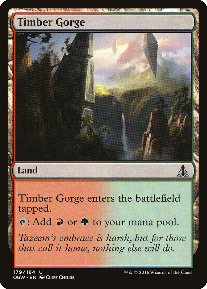 Timber Gorge [Oath of the Gatewatch] | Boutique FDB TCG