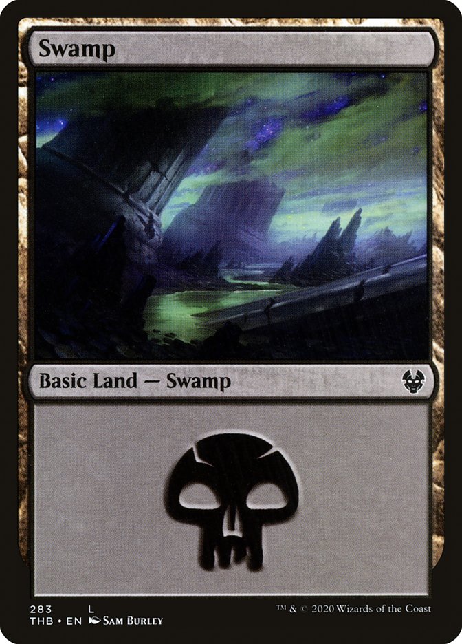 Swamp (283) [Theros Beyond Death] | Boutique FDB TCG
