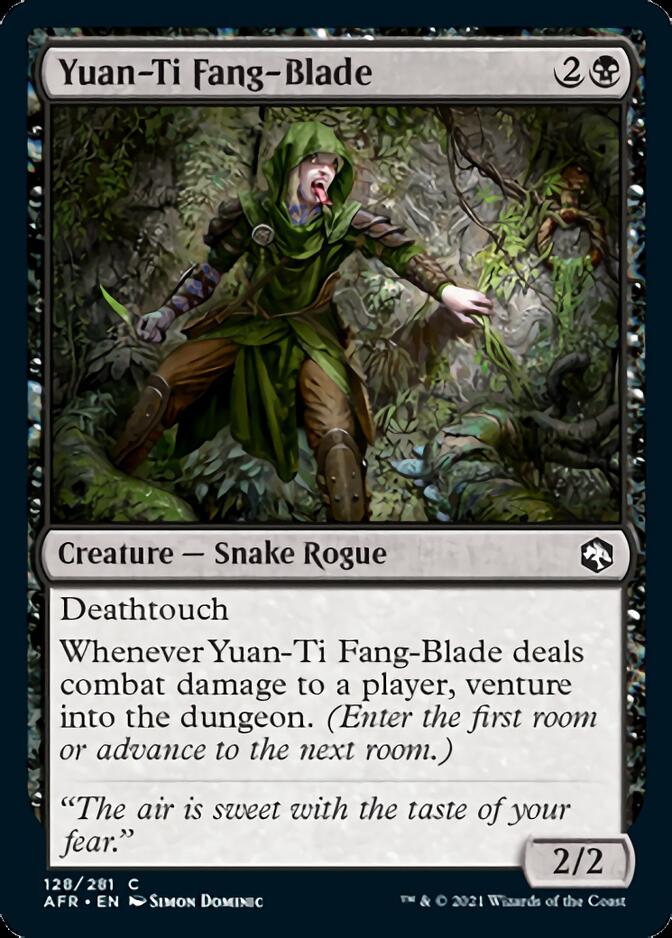 Yuan-Ti Fang-Blade [Dungeons & Dragons: Adventures in the Forgotten Realms] | Boutique FDB TCG