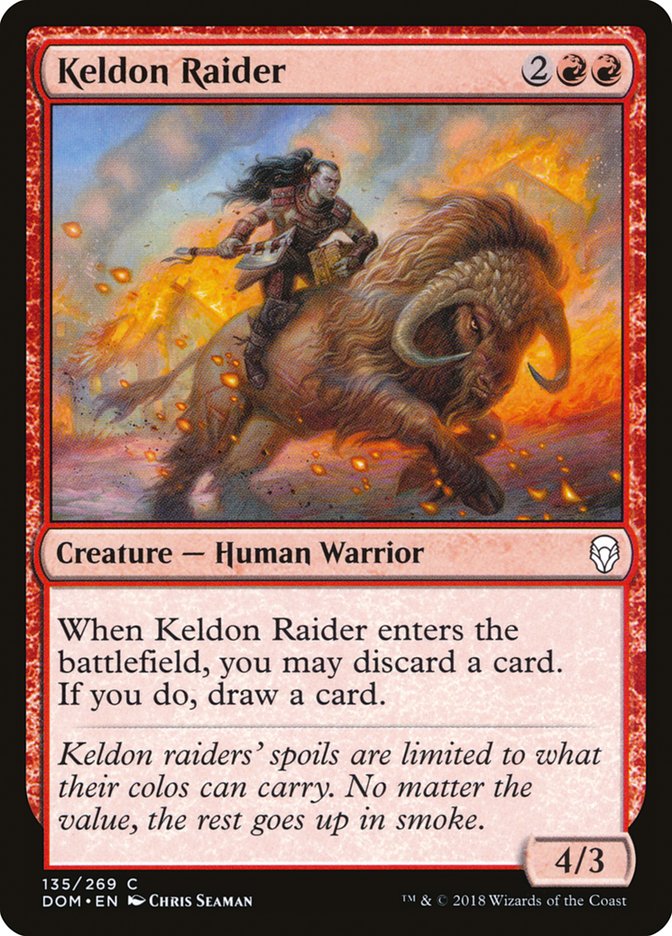 Keldon Raider [Dominaria] | Boutique FDB TCG