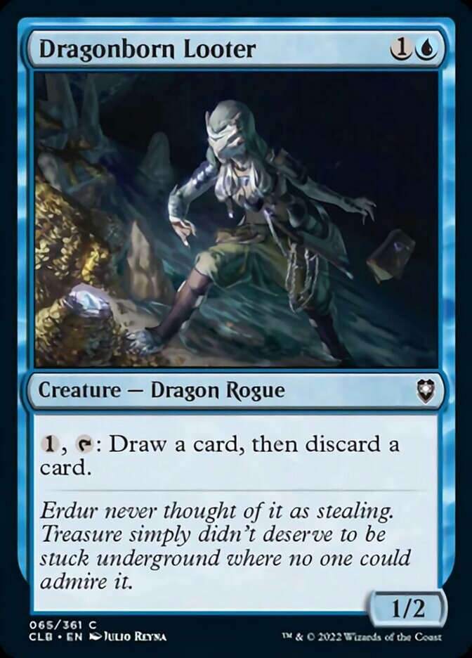 Dragonborn Looter [Commander Legends: Battle for Baldur's Gate] | Boutique FDB TCG