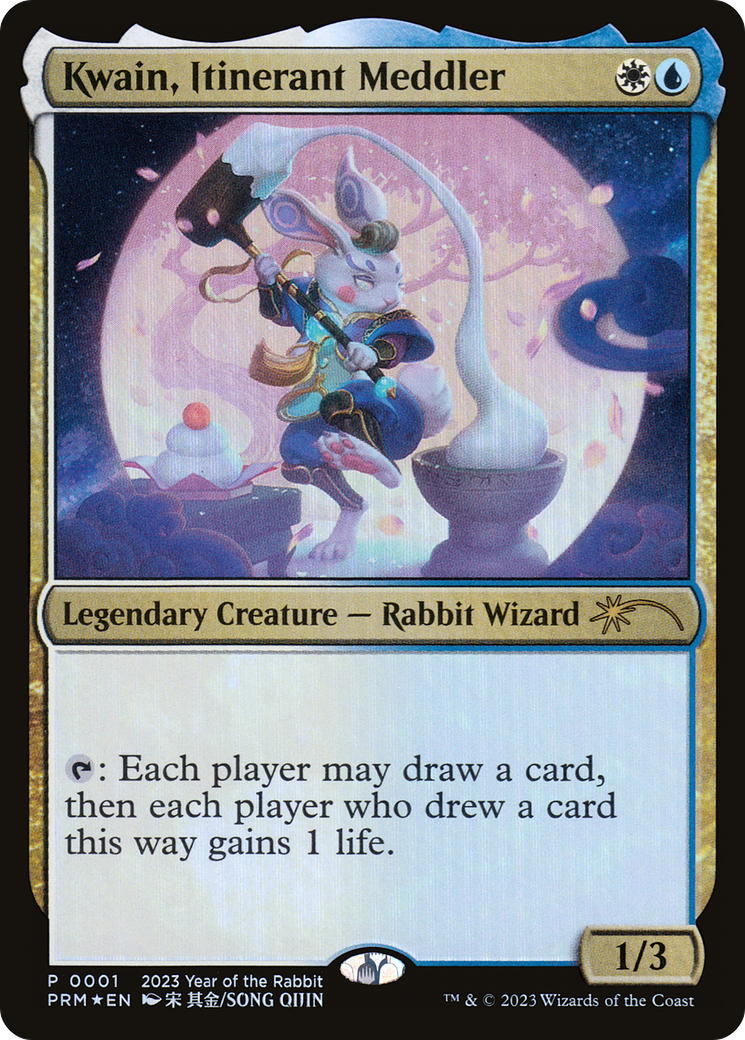 Kwain, Itinerant Meddler [Year of the Rabbit 2023] | Boutique FDB TCG