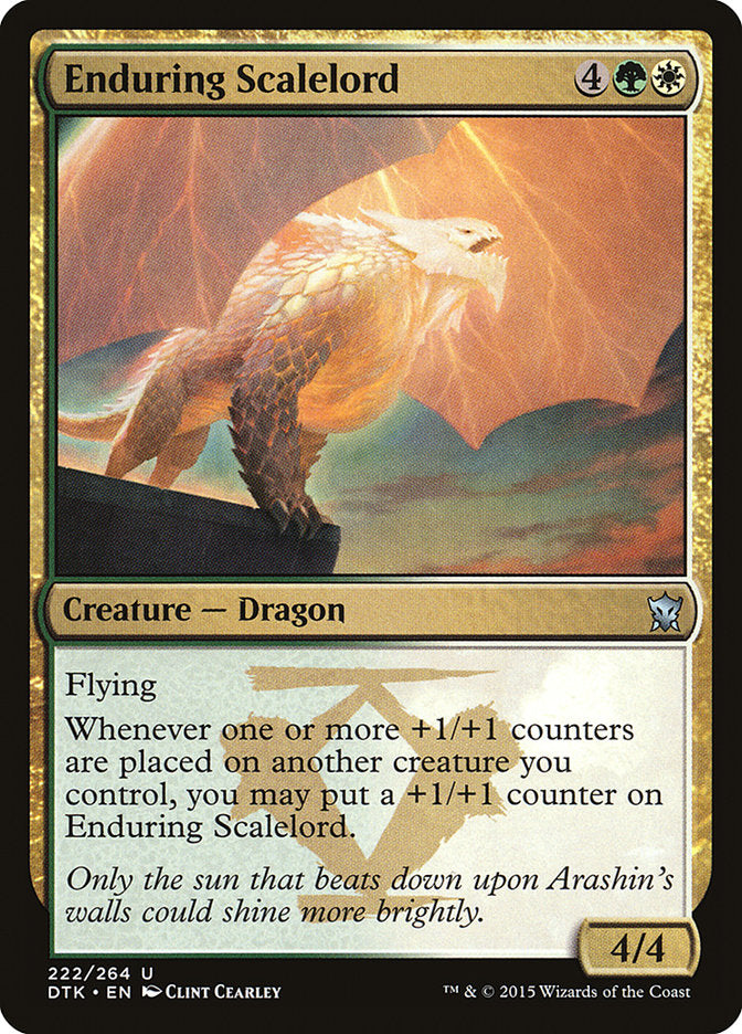 Enduring Scalelord [Dragons of Tarkir] | Boutique FDB TCG