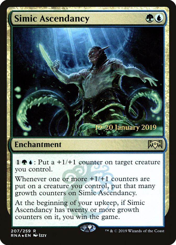 Simic Ascendancy [Ravnica Allegiance Prerelease Promos] | Boutique FDB TCG