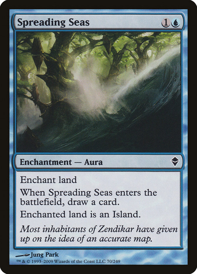 Spreading Seas [Zendikar] | Boutique FDB TCG