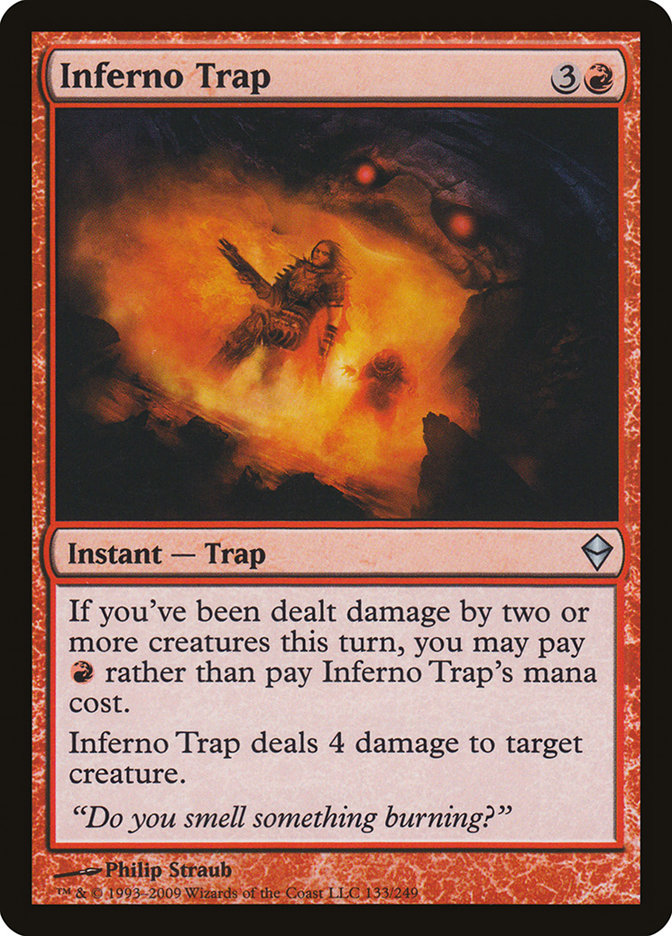Inferno Trap [Zendikar] | Boutique FDB TCG