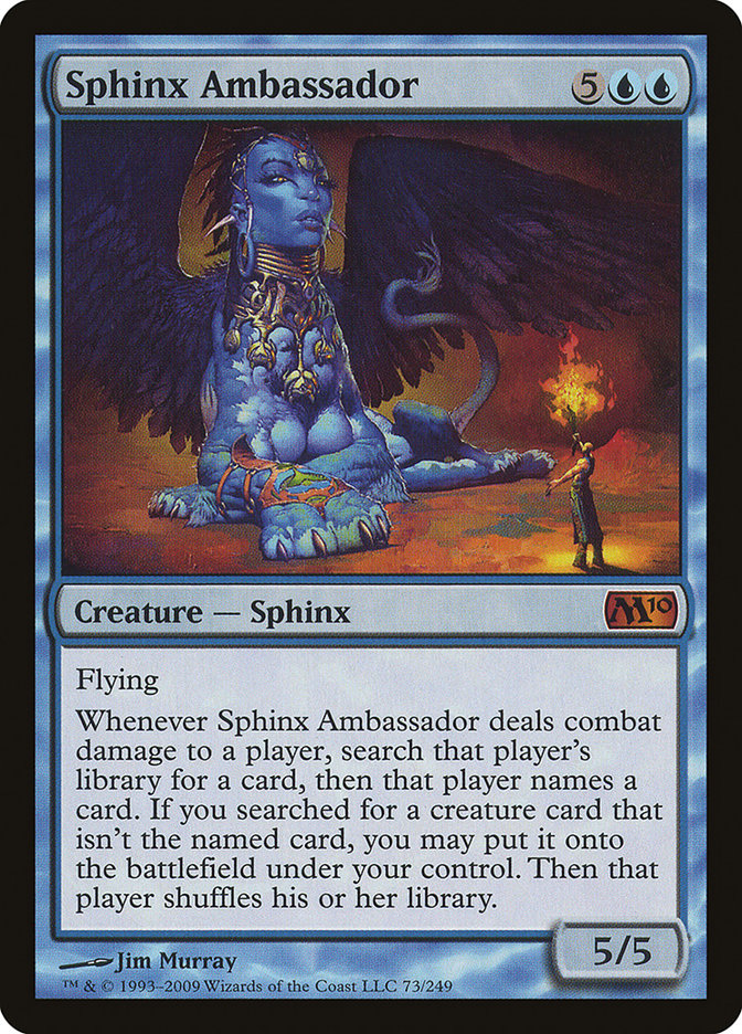 Sphinx Ambassador [Magic 2010] | Boutique FDB TCG