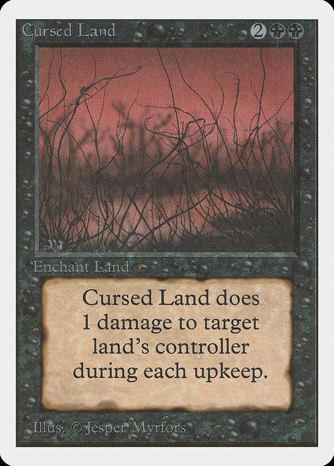 Cursed Land [Unlimited Edition] | Boutique FDB TCG
