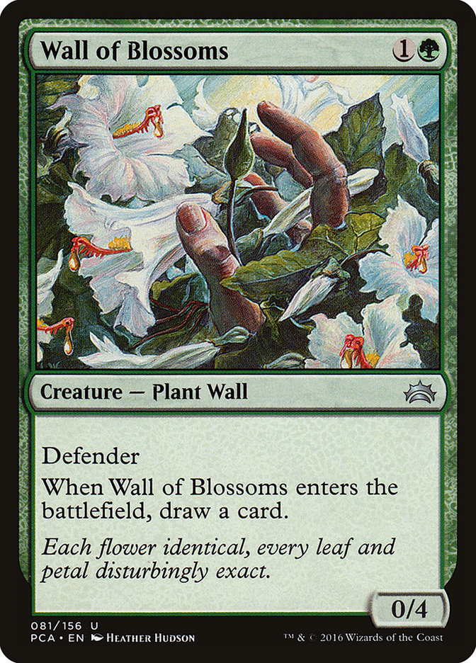 Wall of Blossoms [Planechase Anthology] | Boutique FDB TCG