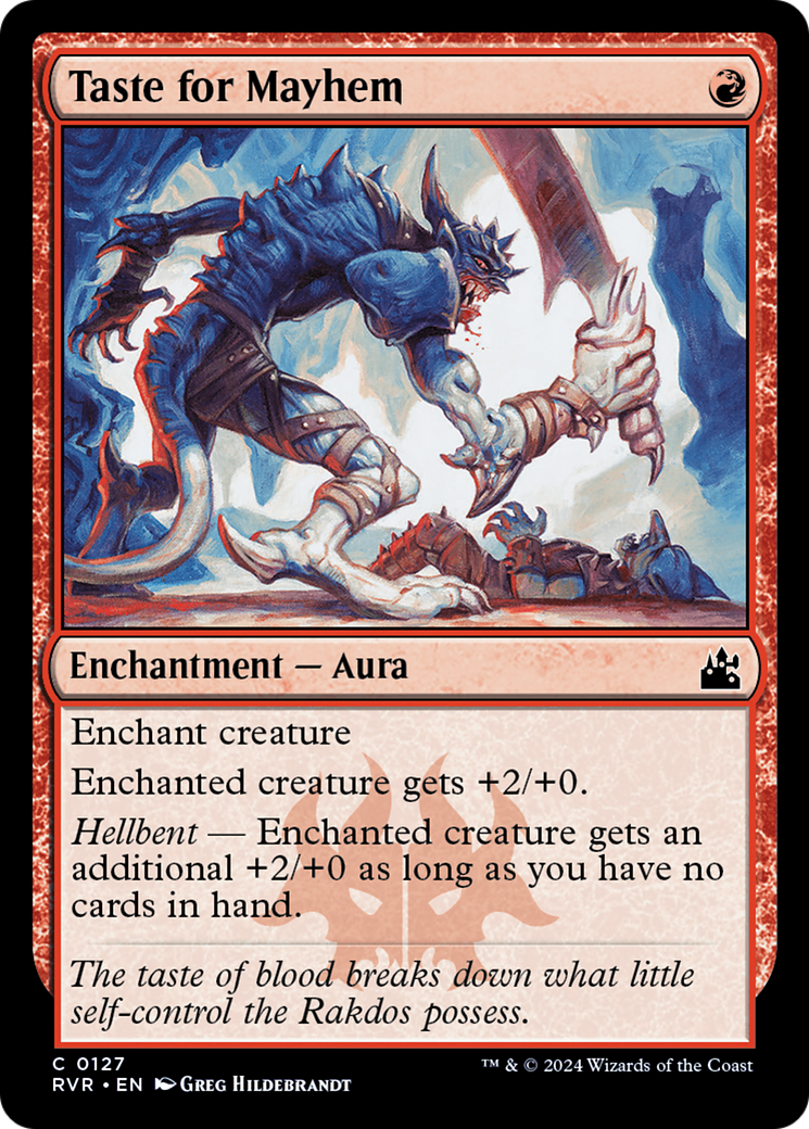 Taste for Mayhem [Ravnica Remastered] | Boutique FDB TCG