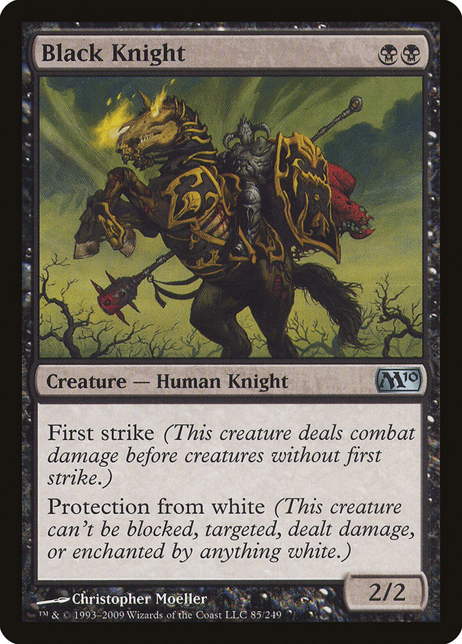 Black Knight [Magic 2010] | Boutique FDB TCG