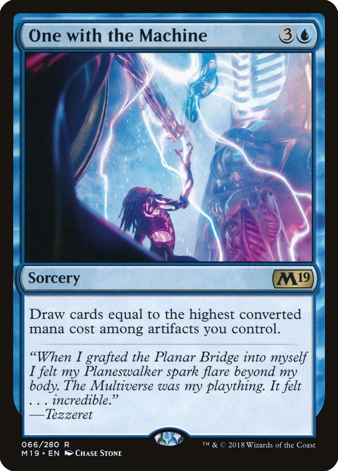 One with the Machine [Core Set 2019] | Boutique FDB TCG