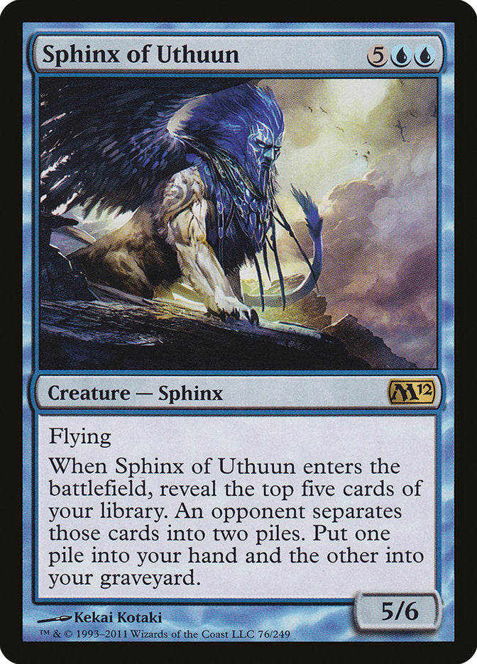 Sphinx of Uthuun [Magic 2012] | Boutique FDB TCG