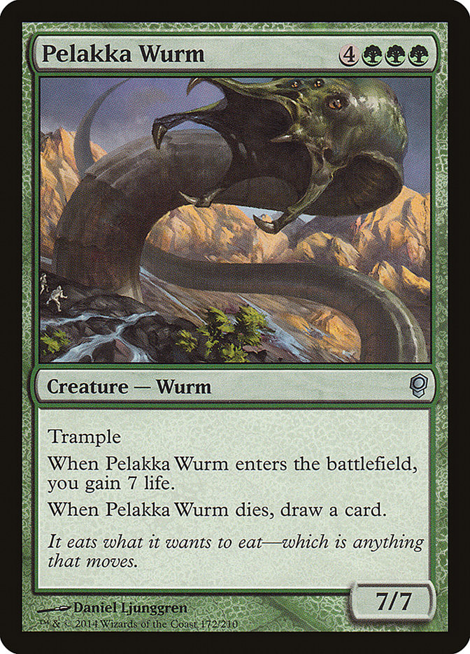 Pelakka Wurm [Conspiracy] | Boutique FDB TCG