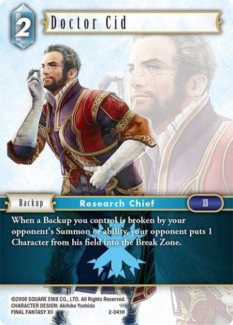 Doctor Cid [Opus II] | Boutique FDB TCG