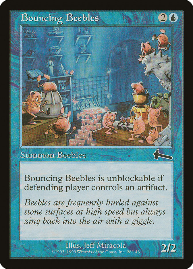 Bouncing Beebles [Urza's Legacy] | Boutique FDB TCG