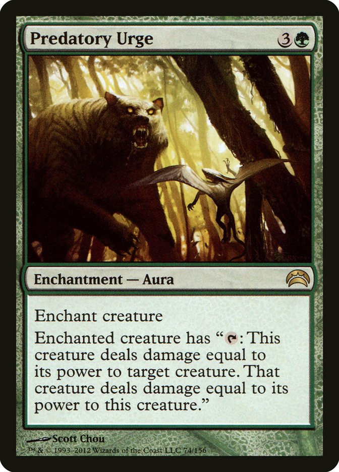 Predatory Urge [Planechase 2012] | Boutique FDB TCG