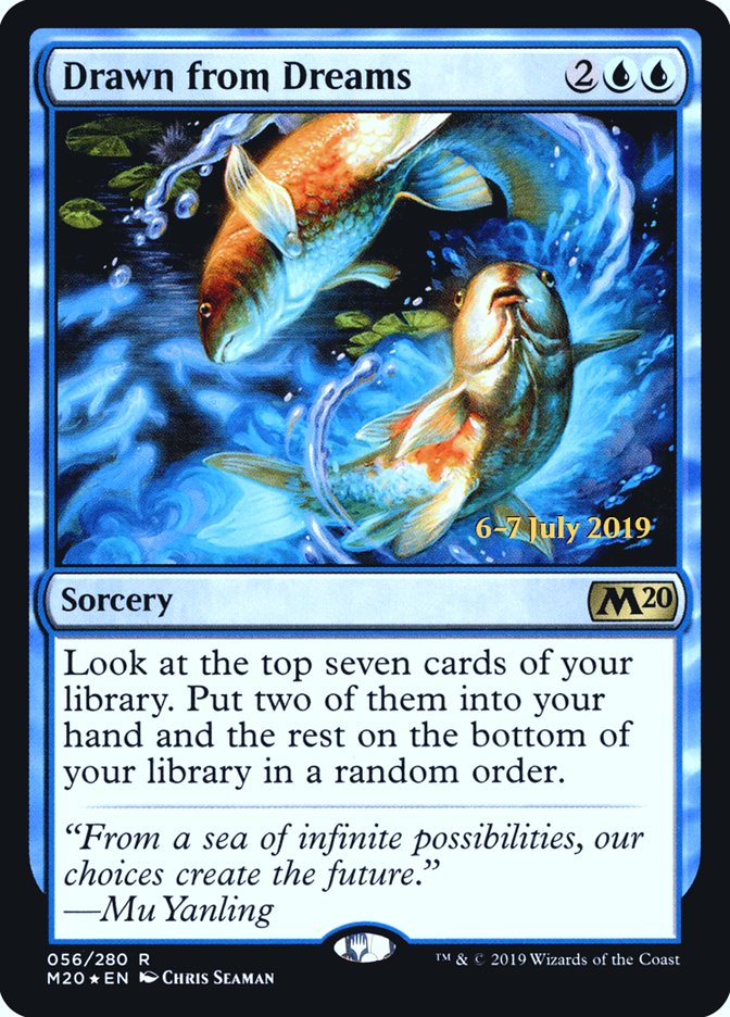 Drawn from Dreams [Core Set 2020 Prerelease Promos] | Boutique FDB TCG