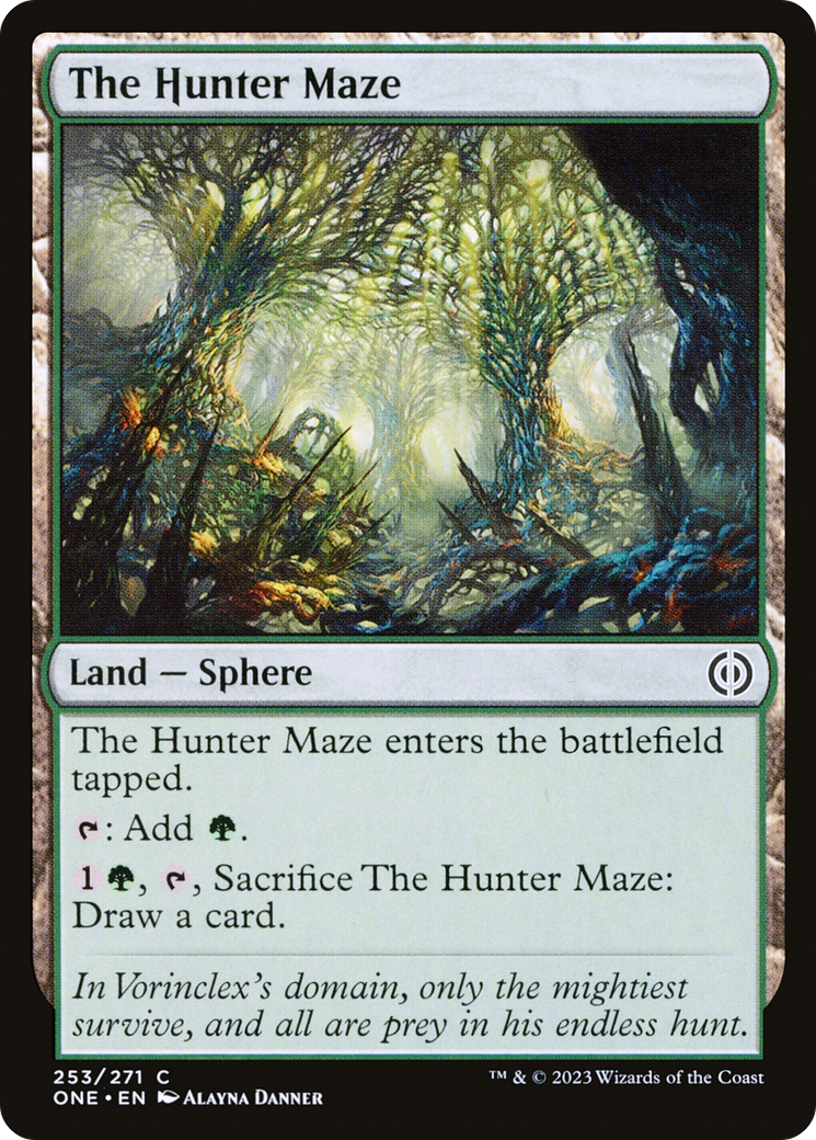 The Hunter Maze [Phyrexia: All Will Be One] | Boutique FDB TCG