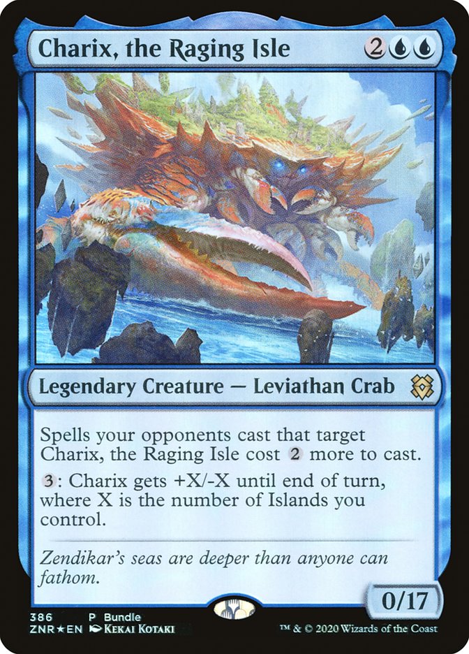 Charix, the Raging Isle (386) [Zendikar Rising Promos] | Boutique FDB TCG