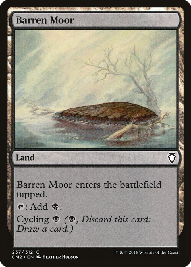Barren Moor [Commander Anthology Volume II] | Boutique FDB TCG