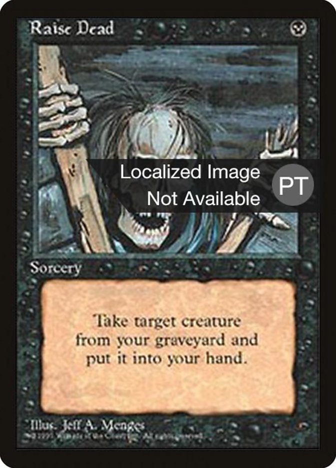 Raise Dead [Fourth Edition (Foreign Black Border)] | Boutique FDB TCG