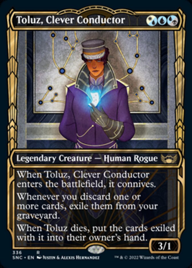 Toluz, Clever Conductor (Showcase Golden Age) [Streets of New Capenna] | Boutique FDB TCG