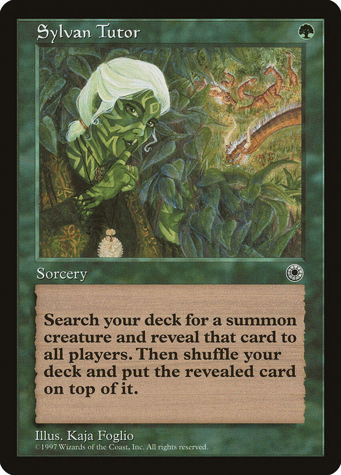 Sylvan Tutor [Portal] | Boutique FDB TCG