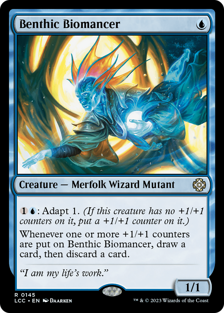 Benthic Biomancer [The Lost Caverns of Ixalan Commander] | Boutique FDB TCG