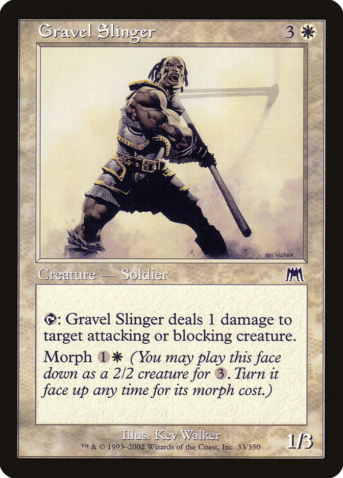 Gravel Slinger [Onslaught] | Boutique FDB TCG