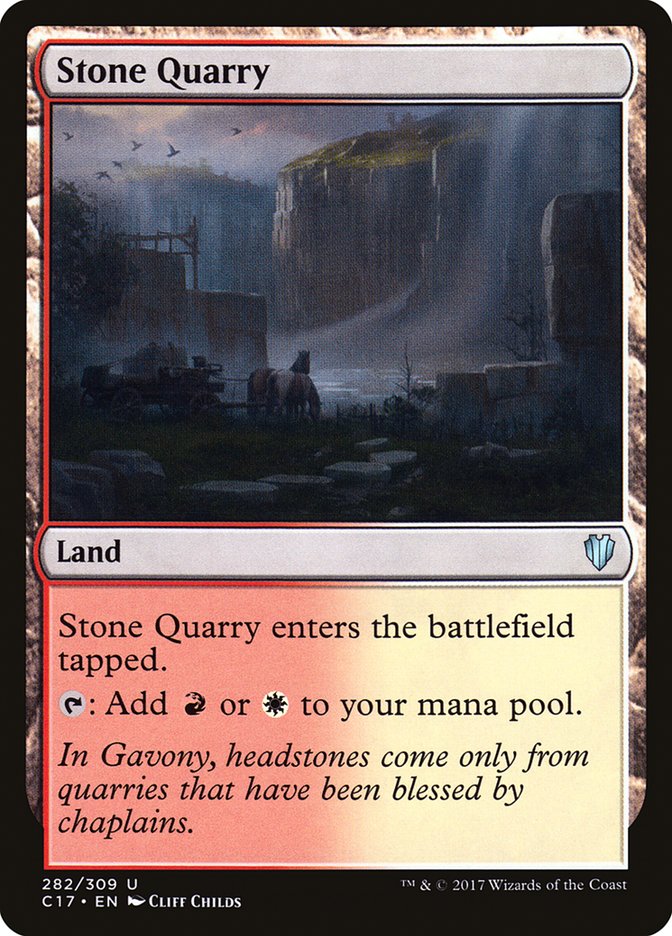 Stone Quarry [Commander 2017] | Boutique FDB TCG