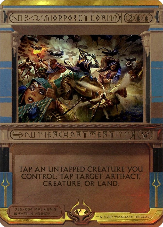 Opposition (Invocation) [Amonkhet Invocations] | Boutique FDB TCG