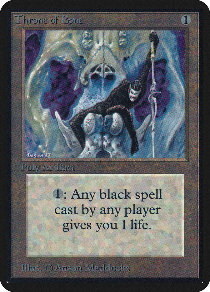 Throne of Bone [Alpha Edition] | Boutique FDB TCG