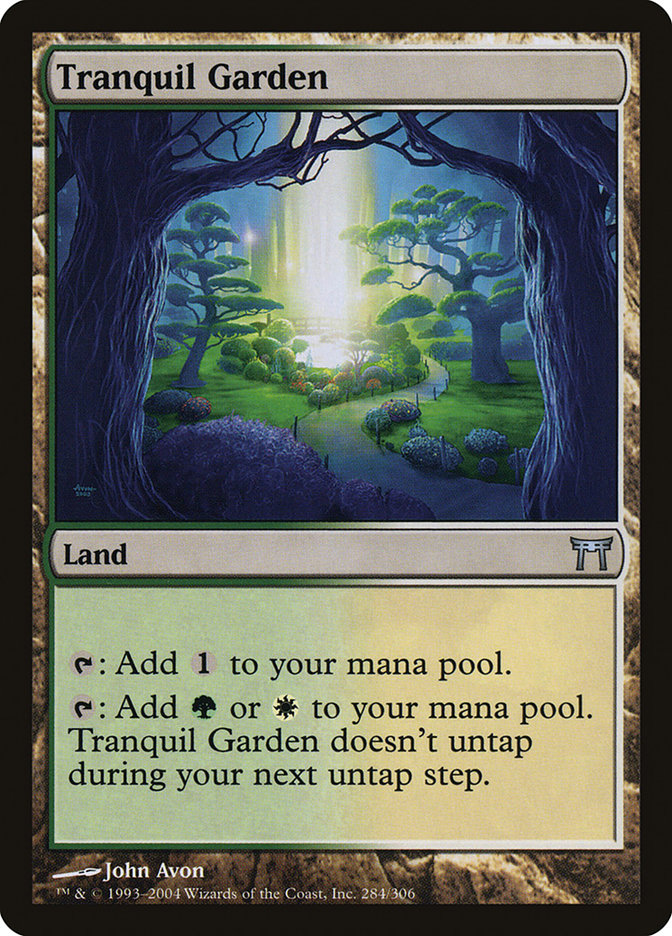 Tranquil Garden [Champions of Kamigawa] | Boutique FDB TCG
