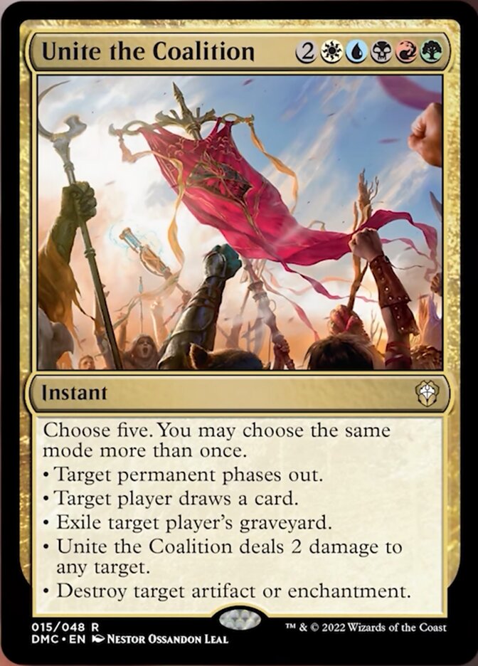 Unite the Coalition [Dominaria United Commander] | Boutique FDB TCG