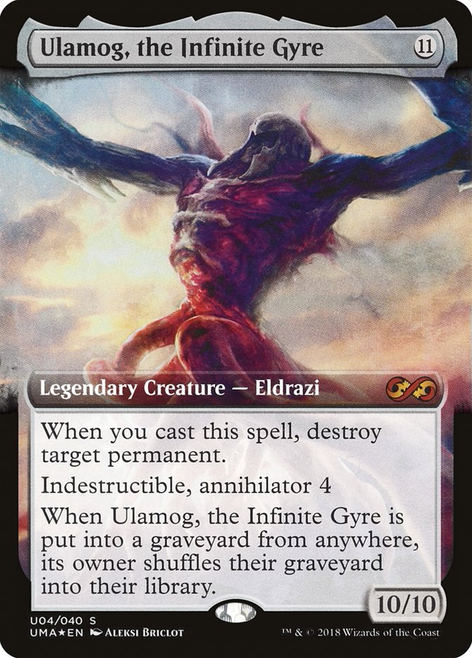 Ulamog, the Infinite Gyre (Topper) [Ultimate Masters Box Topper] | Boutique FDB TCG