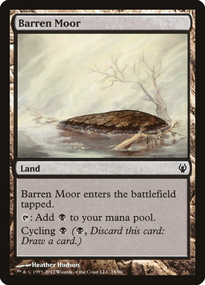 Barren Moor [Duel Decks: Izzet vs. Golgari] | Boutique FDB TCG