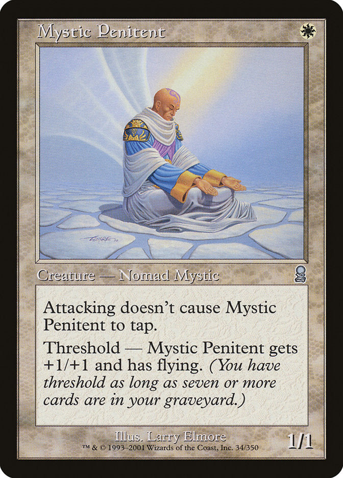 Mystic Penitent [Odyssey] | Boutique FDB TCG