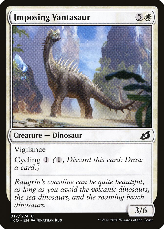 Imposing Vantasaur [Ikoria: Lair of Behemoths] | Boutique FDB TCG